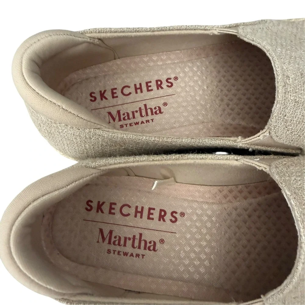 Martha Stewart & Skechers: BOBS Sesame By The Bay 158908 Natural Women's Size 9